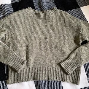 Green Knit Sweater